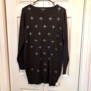 iiSisters Embellished Crew Neck Sweater